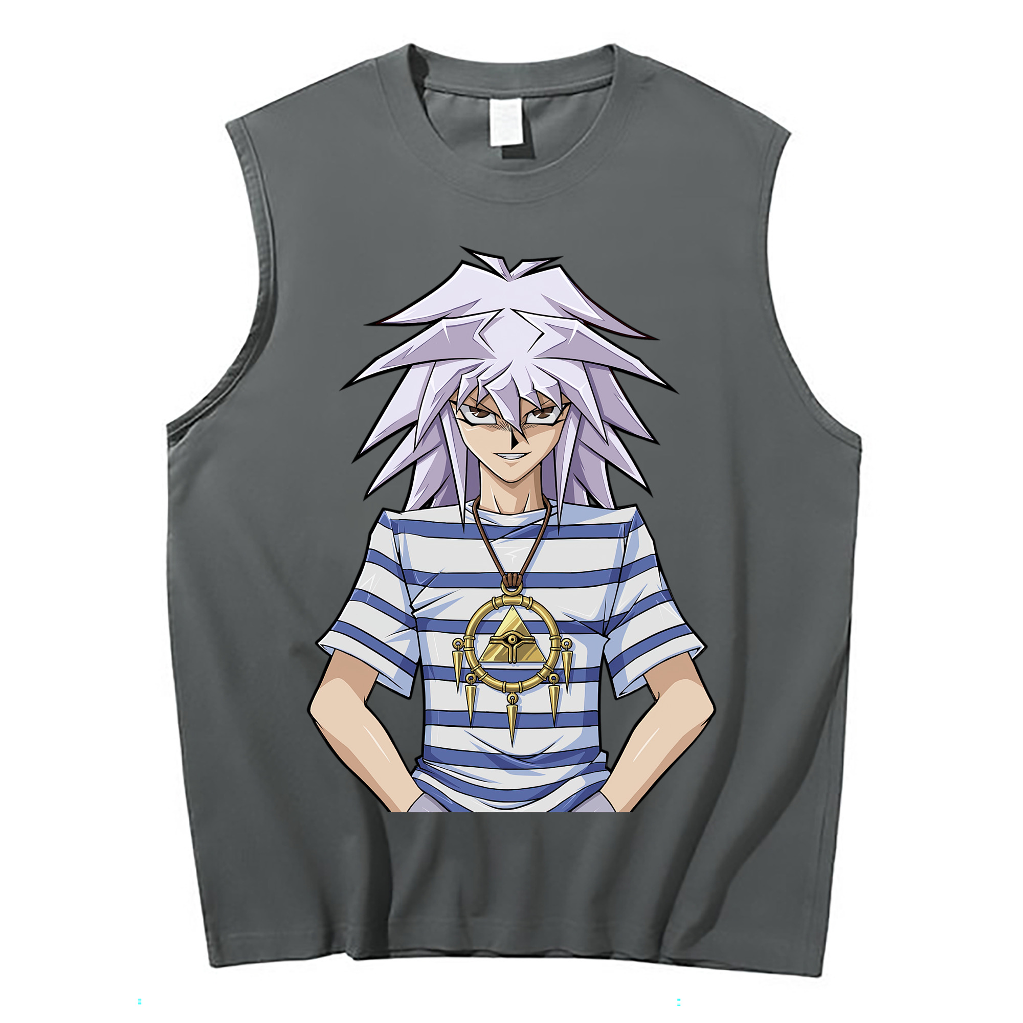 （画像用） 遊☆戯☆王 Yu-Gi-Oh! コットン100％タンクトップ（フロントプリント）